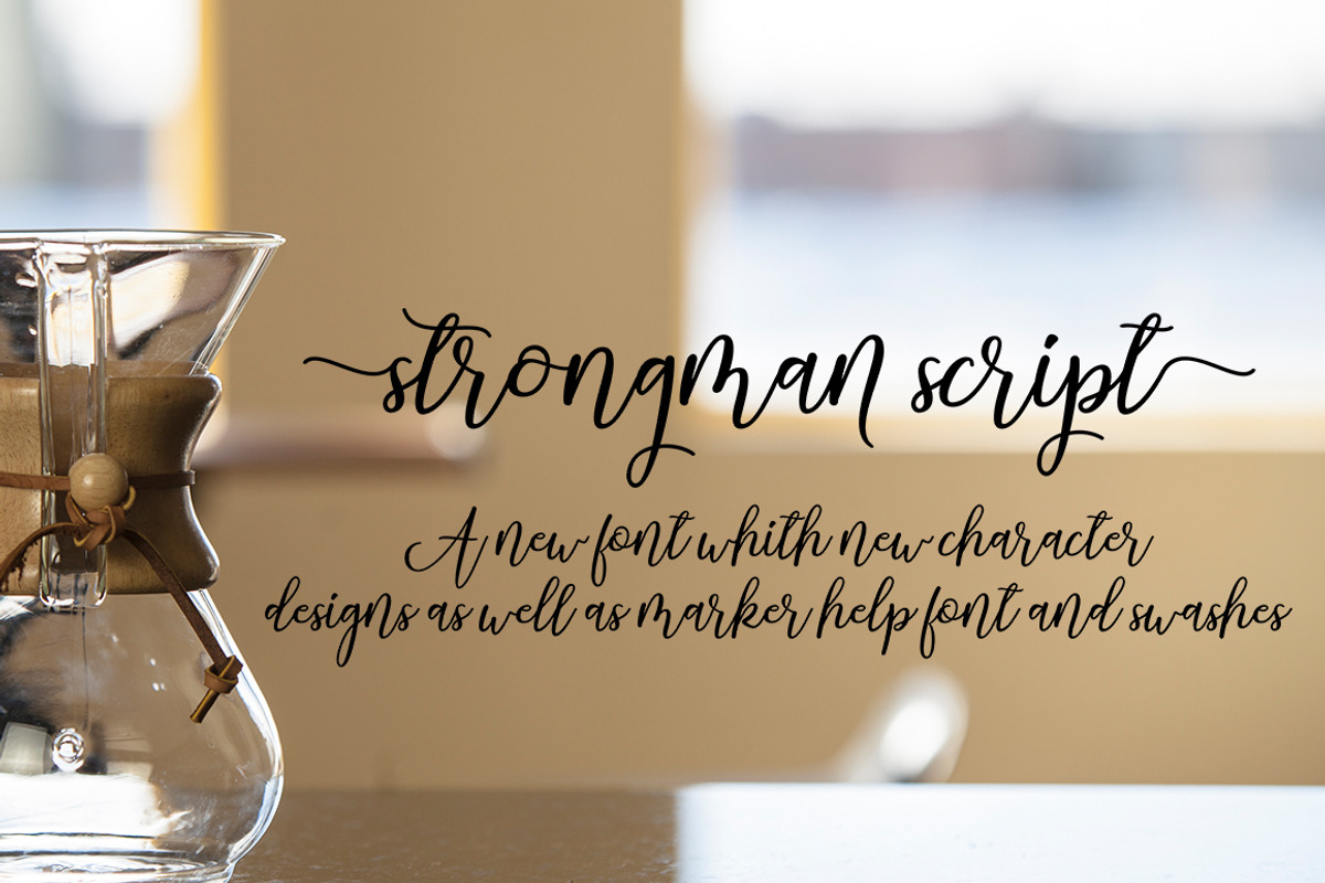 Strongman Script preview 5