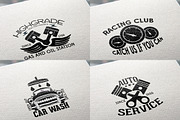 8 Retro Labels, a Branding & Logo Template by Arys Design (Thumbnail 2 of 4)