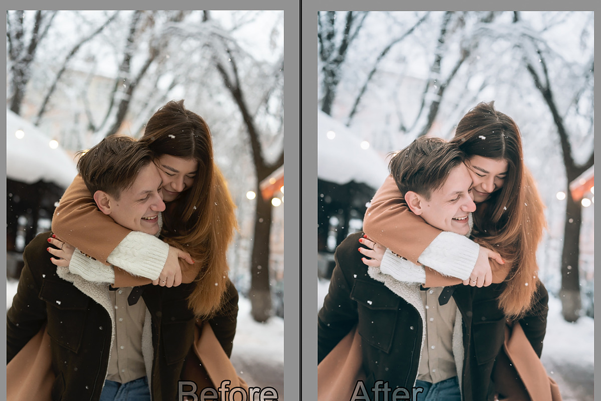 TOP10 Winter Film Lightroom Presets, an Action Add-On by Tekso (Photo 6 of 15)