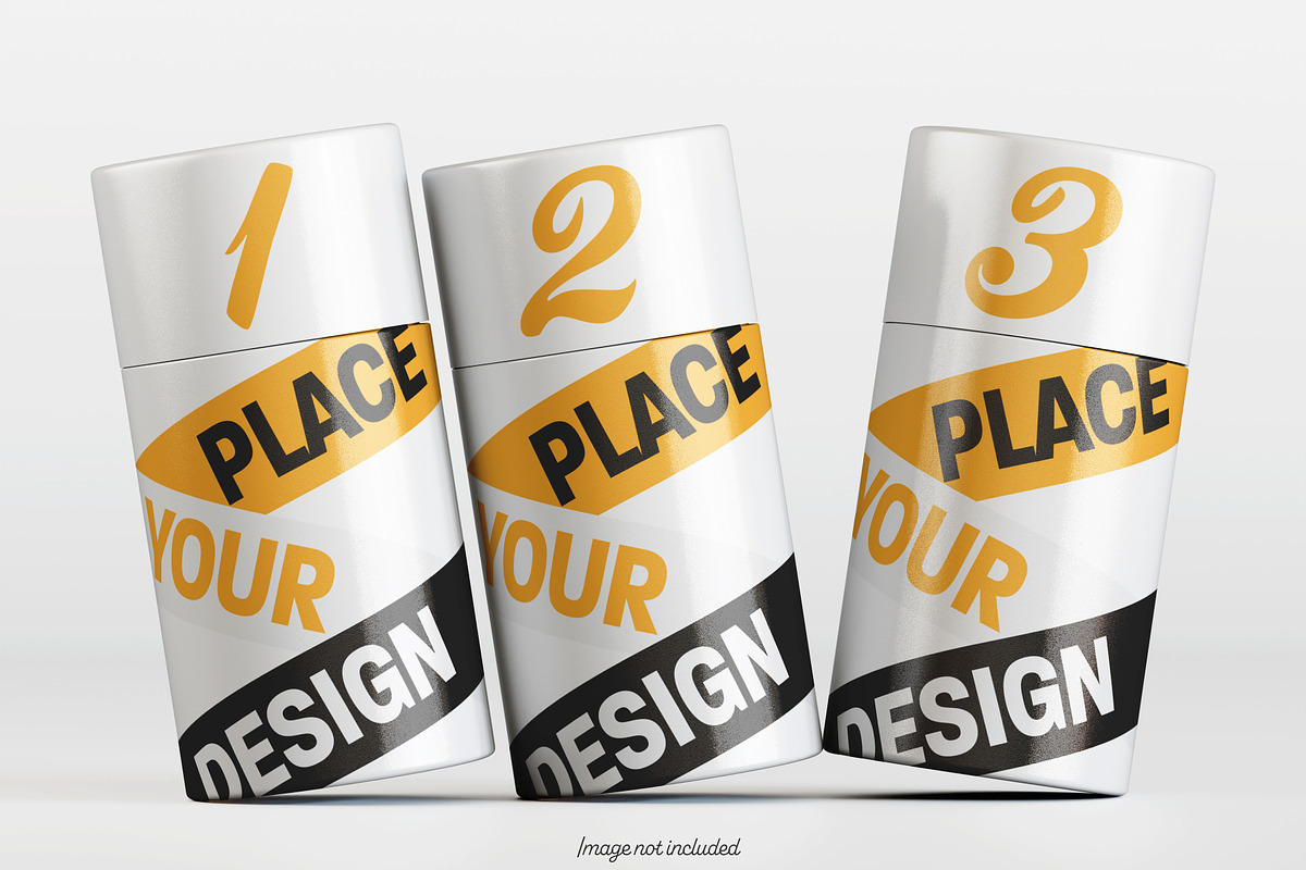 Paper tube pack mockup bundles V2, a Packaging Mockup by Ambo Ampeng (Photo 12 of 26)