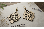 Bloom Laser Earring Bundle, a Graphic by musafir_fashion (Thumbnail 4 of 11)