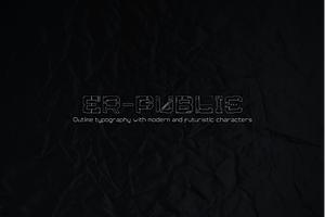 er-public font