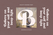 Mighty Marine, a Sans Serif Font by zeenesia (Thumbnail 17 of 24)