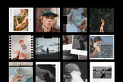 120 + Film Frames & Instant Template, a Social Media Template by The Muza (Thumbnail 11 of 11)