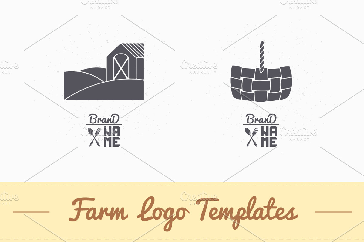 4 Farm Logos, a Branding & Logo Template by Zhemchuzhina (Photo 4 of 5)