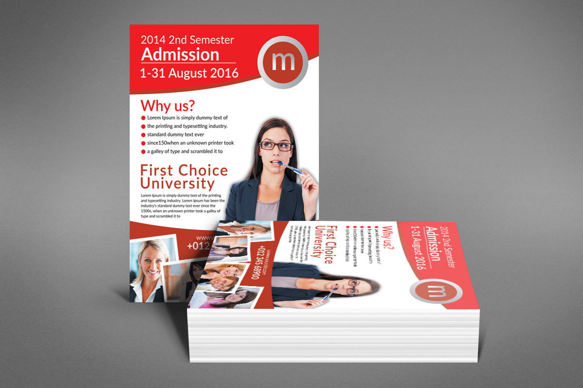 Study Abroad University Flyer, a Flyer Template by graphicforest (Photo 4 of 4)