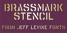 Brassmark Stencil JNL