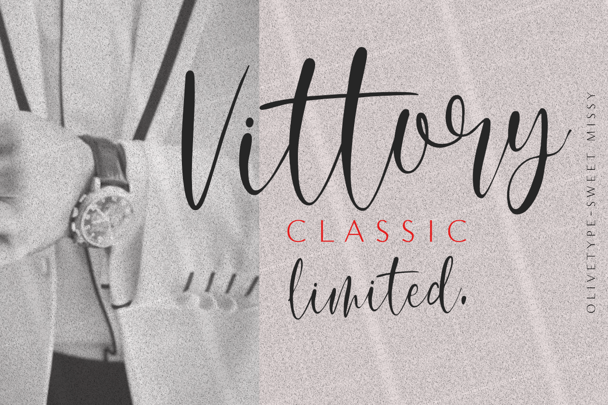 Sweet Missy, a Script Font by Olivetype (Photo 4 of 6)