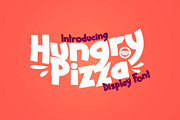 Hungry Pizza Display Font, a Symbol Font by GRVS Studio (Thumbnail 2 of 6)