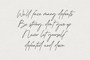 Autographer Handwritten Font, a Script Font by Letteralle Studios (Thumbnail 6 of 7)