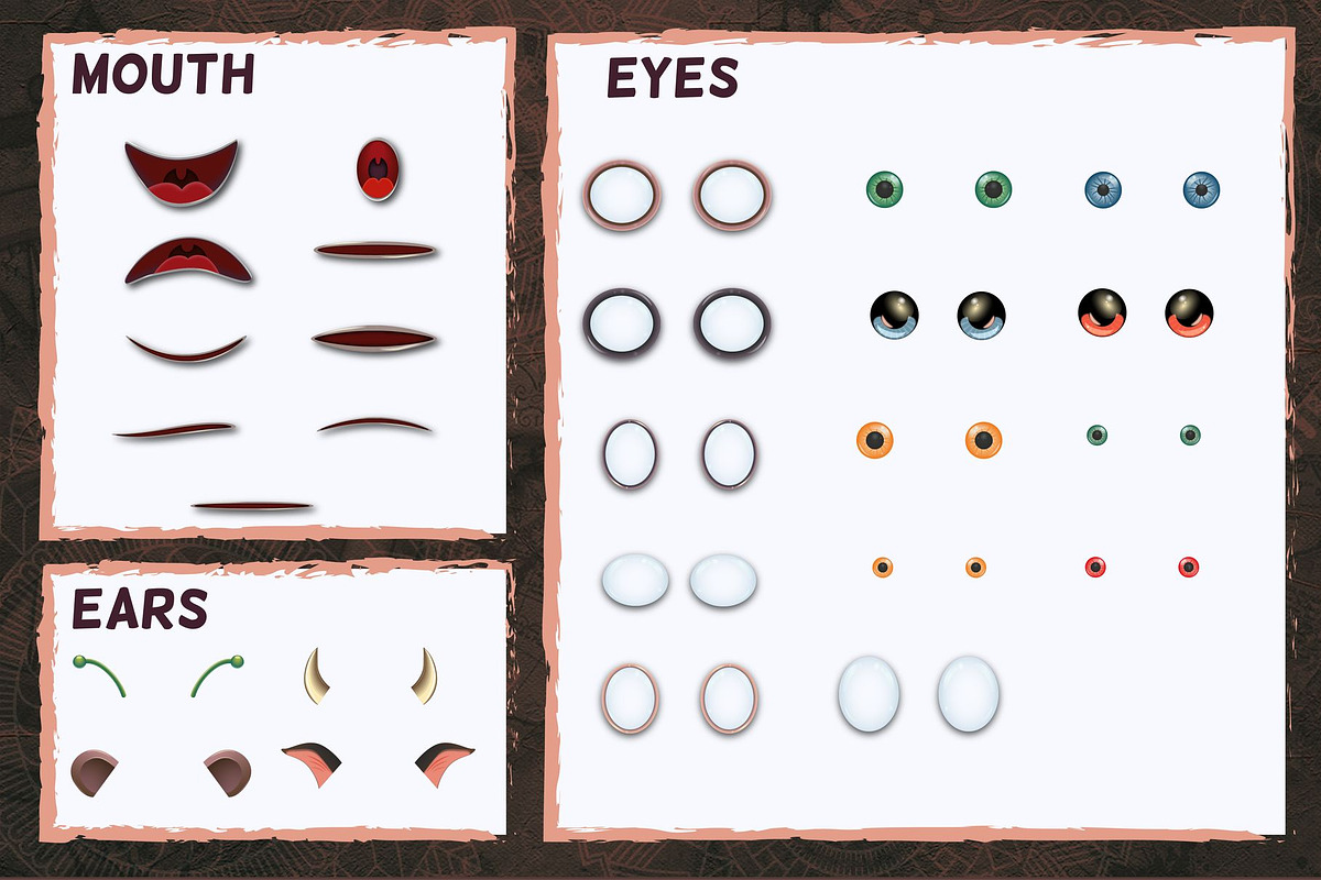 Emoticon and Avatar Creator, an Object Graphic by Ira_Lacrimosa (Photo 3 of 8)