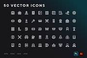 Casino icons, an Outline Icon by Wencory (Thumbnail 1 of 2)