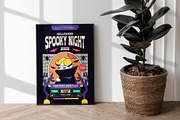 Retro Halloween Spooky Night Flyer, a Flyer Template by Tiptop Graphic (Thumbnail 2 of 5)