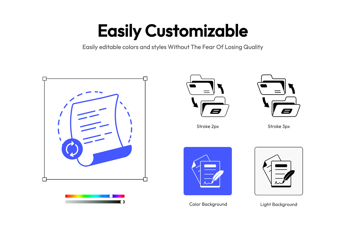 Animated File and Document Icons, an Outline Icon by Vectors Market (Photo 3 of 8)