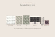 Garden & Woodland Seamless Patterns, a Pattern Graphic by The October Creative (Thumbnail 9 of 12)