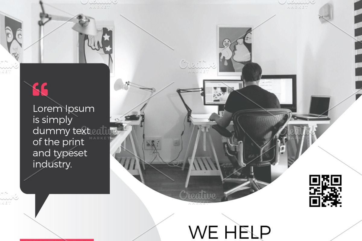 Corporate Flyer Template, a Flyer Template by Design'sTRIBE (Photo 3 of 3)