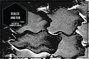 Scales and Fur, a Texture Graphic by Jennifer Lauren Creative (Thumbnail 1 of 26)