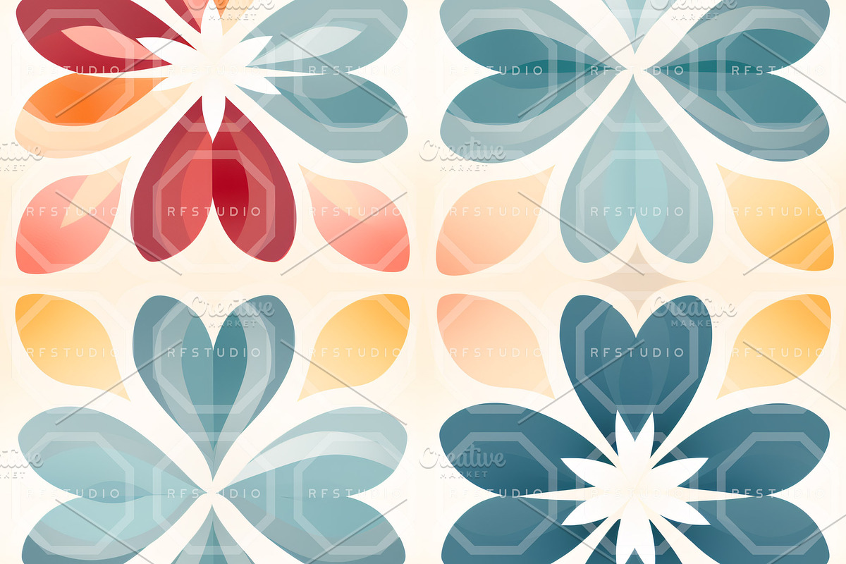MOD DREAMSCAPE. Seamless Patterns, a Pattern Graphic by RefinedFantasyStudio (Photo 9 of 9)