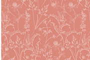 Delicate Herbarium Seamless Patterns, a Pattern Graphic by Maria Budarkiewicz (Thumbnail 9 of 22)