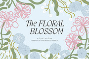 Floral Blossom. Seamless patterns, a Pattern Graphic by oxygen_8 (Thumbnail 1 of 8)
