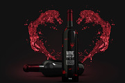 Wine Mockup Label & Bottle, a Product Mockup by MergeIdea (Thumbnail 3 of 3)