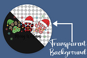 Dog Mama PNG, Dog Christmas PNG, an Illustration by Canvas Craft (Thumbnail 2 of 6)