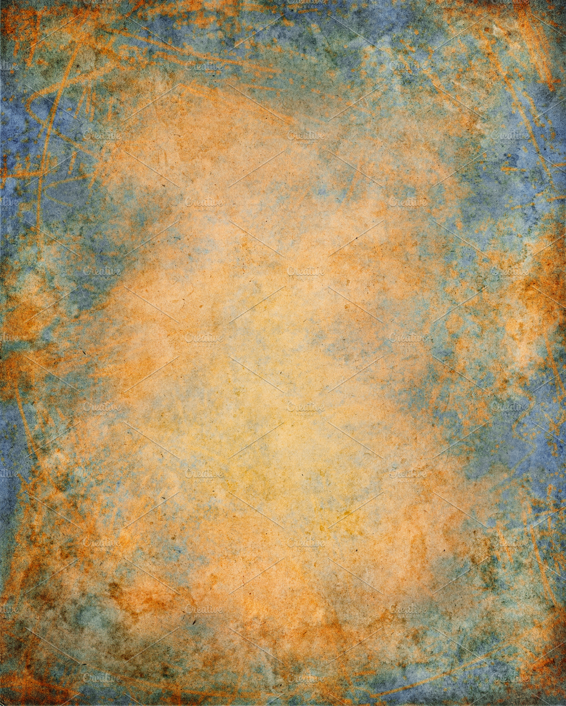 Rusty Patina Background, an Abstract Photo by David Schrader