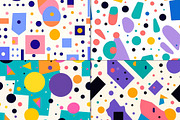 20 Seamless Soft Geometric Patterns, a Pattern Graphic by Nordic Design (Thumbnail 6 of 9)