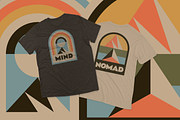 Inspiring Mountains Badges, an Illustration by Firowerk (Thumbnail 2 of 5)