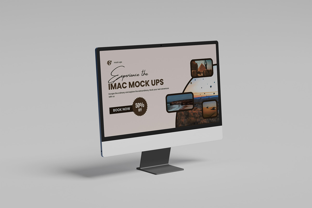 imac mockup, an Android Mockup by Riza-Graphic