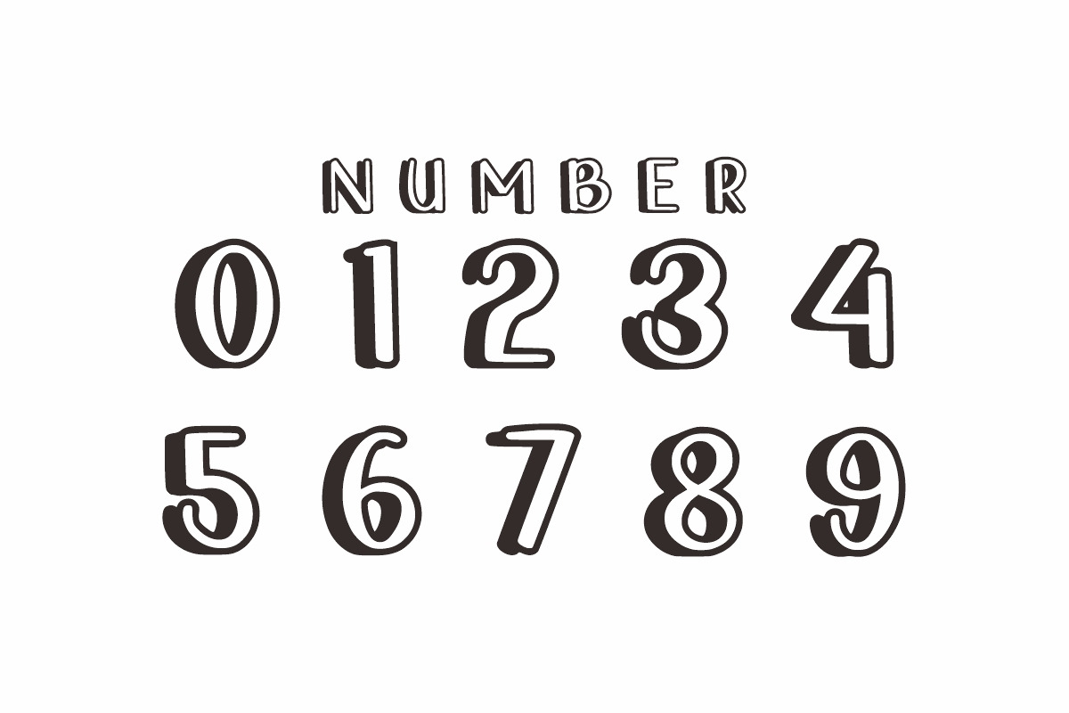 Heroes Outline Font, a Handwritten Font by Fourteen Letter (Photo 3 of 8)