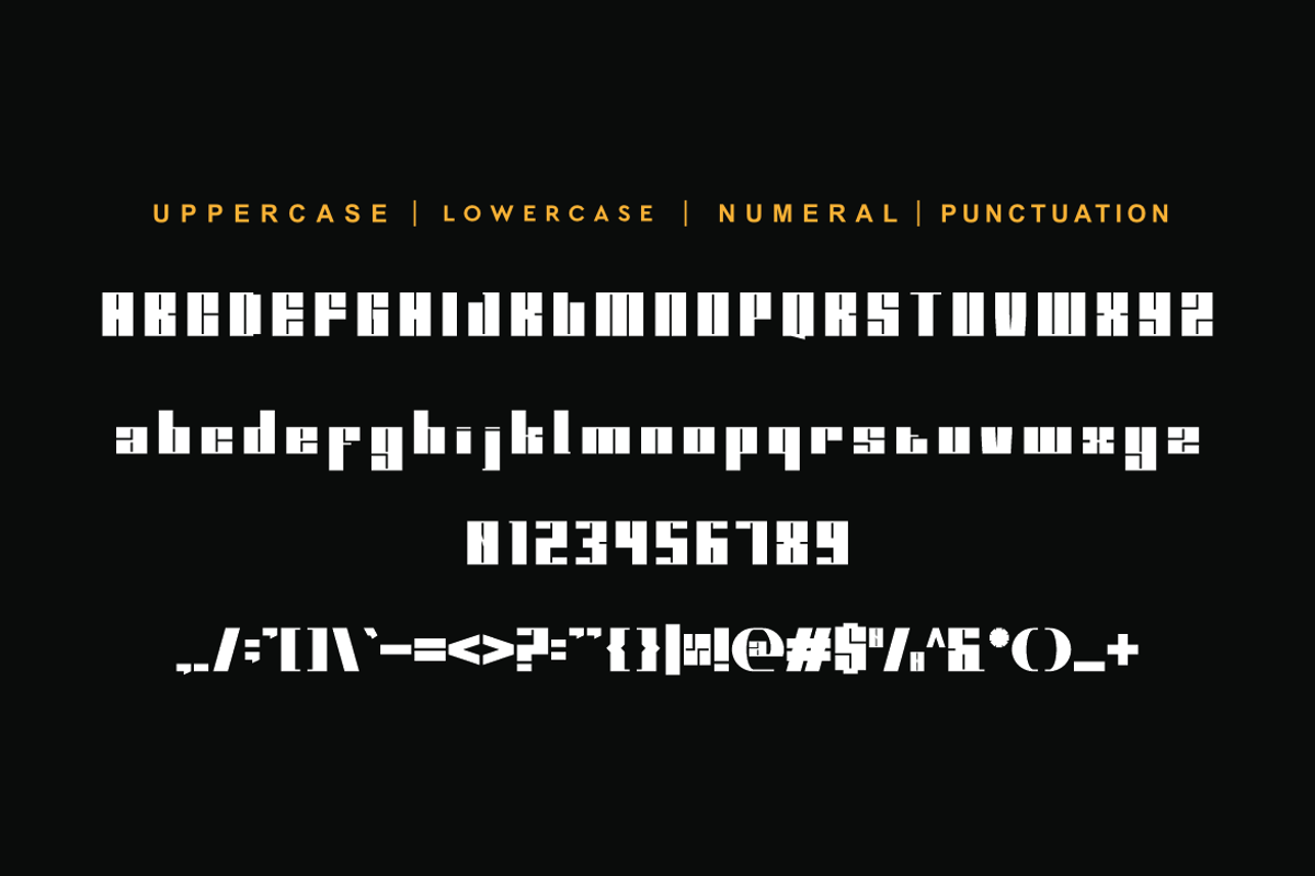 Dengko - Heavy Sans Serif Font, a Sans Serif Font by QR Design Studio (Photo 6 of 7)
