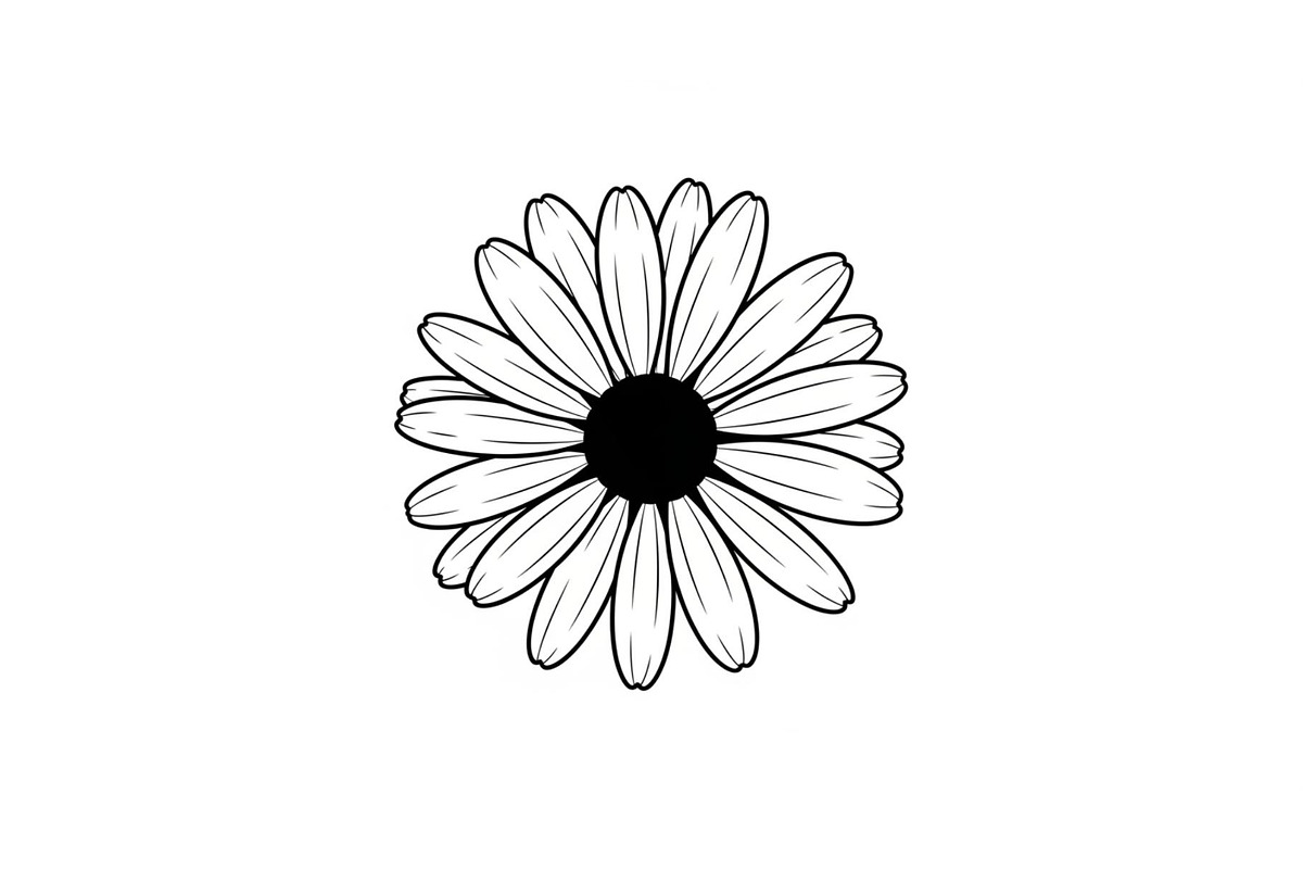 Daisy Flower Line Art Vector Bundle0, an Illustration by jahid234 (Photo 17 of 51)