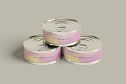 Food Can Mockup, a Packaging Mockup by zpackcreative (Thumbnail 1 of 3)