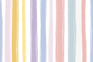 Seamless pattern pastel watercolor stripes forming a seamless ab, a Pattern Graphic by Studio ANNA