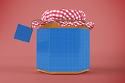 Honey Jar Mockup, a Cups & Container Mockup by Qaleb Studio (Thumbnail 10 of 13)