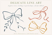 Hand-Drawn Bow Clipart Collection, an Object Graphic by OREHOVKA (Thumbnail 3 of 4)