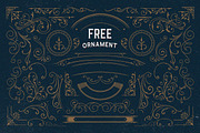 Arlington Layered Font & Ornaments, a Font by Letterhend Studio (Thumbnail 8 of 11)