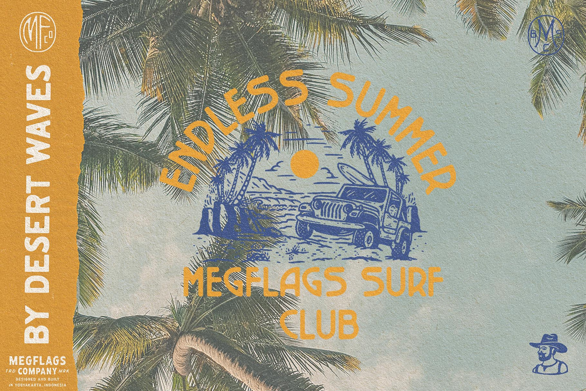 Beachy Illustration, a Seasonal Illustration by Megflags (Photo 6 of 9)