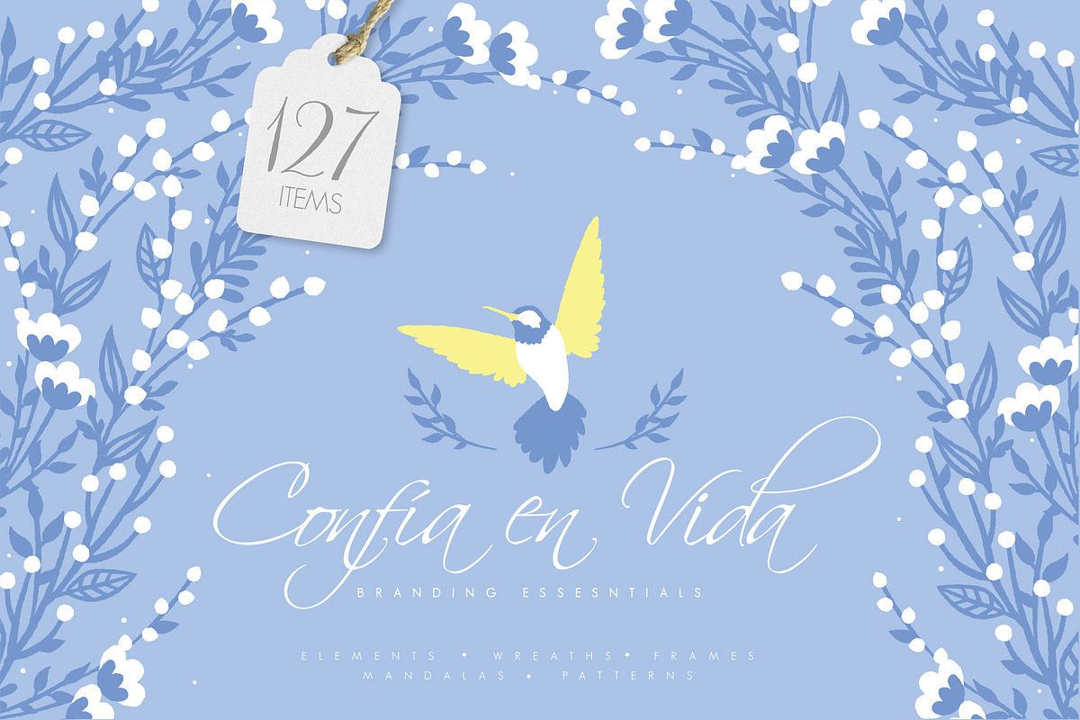 Confia en Vida - Branding Kit, an Object Graphic by Euonia Meraki (Photo 1 of 13)