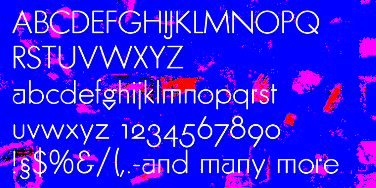 Geometa Rounded, a Sans Serif Font by Wiescher-Design (Photo 4 of 4)