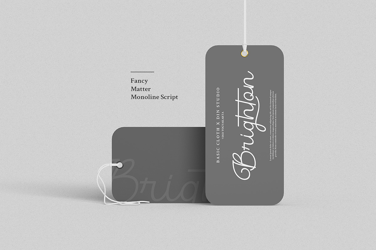 Fancy Matter, a Script Font by din-studio.com (Photo 5 of 10)