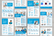 Nonprofit One Pager Template, a Flyer Template by Leaflove (Thumbnail 1 of 10)