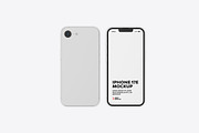 iPhone 17e Mockup, an iPhone Mockup by UnicDesign (Thumbnail 6 of 9)