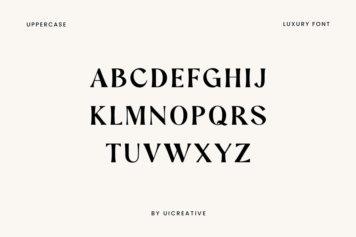 Heartbreak Luxury Serif Font, a Serif Font by UICreative (Photo 8 of 13)