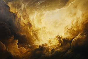 Dramatic golden cloudscape moving ab, a Photo by Iftikhar Alam