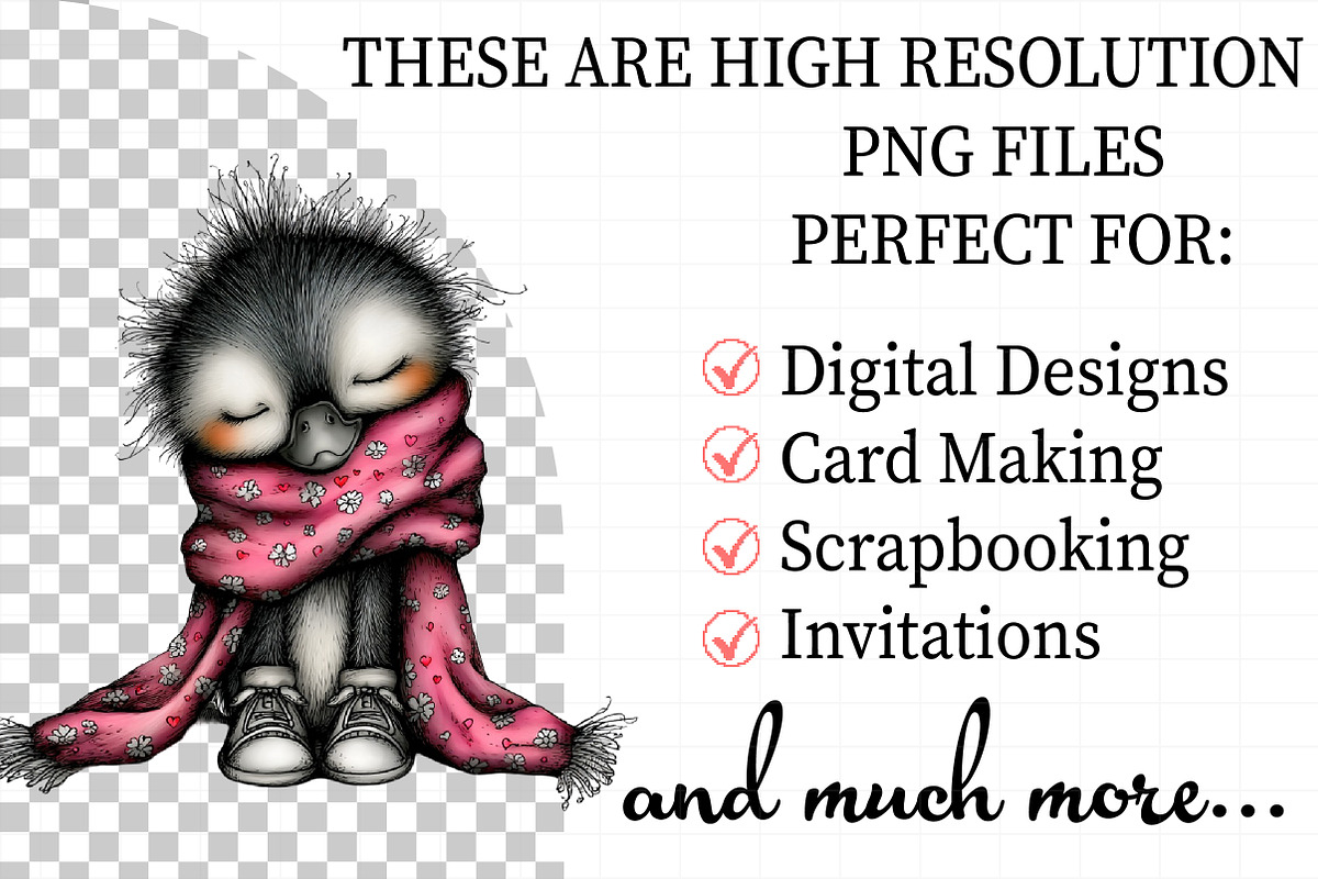 Cute Baby Duck Valentine Clipart, an Illustration by Daily.Designs (Photo 2 of 5)