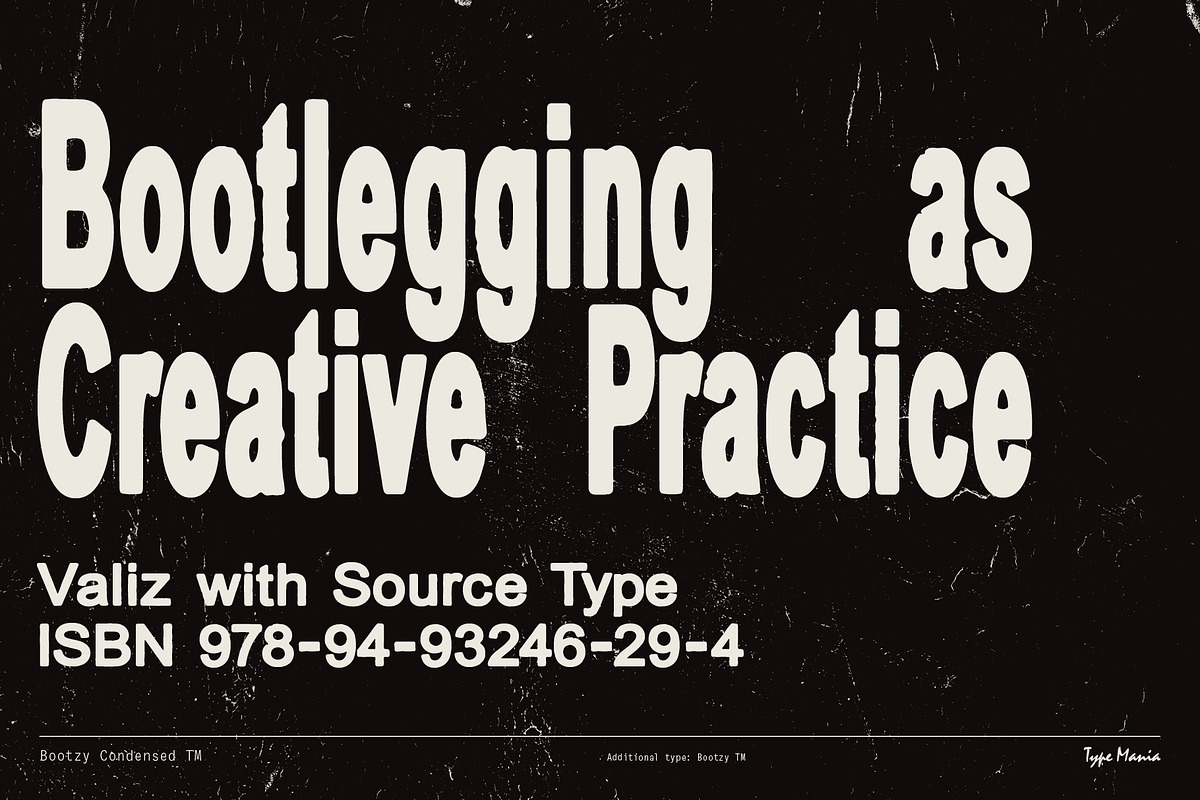 Bootzy Condensed TM – Rugged Font, a Sans Serif Font by Type Mania (Photo 7 of 12)