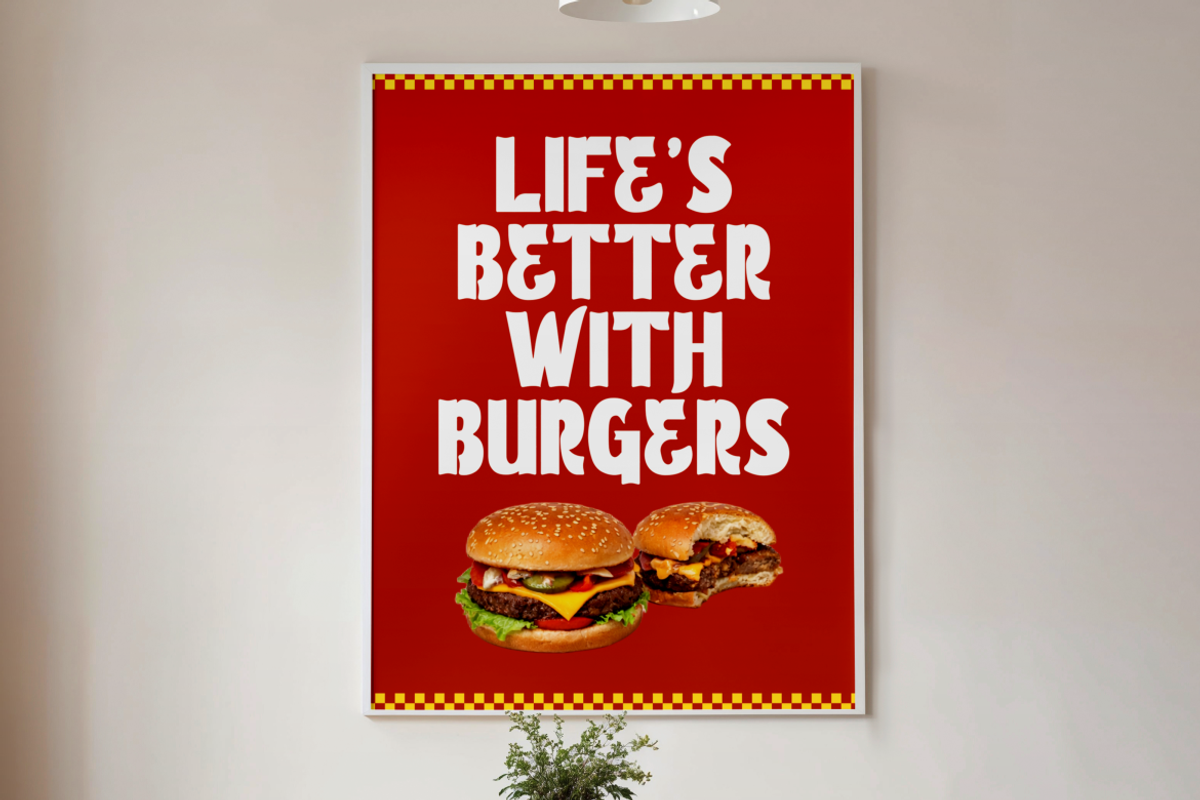 Burger Riot Bold Font, a Font by PutraCetol Studio (Photo 4 of 5)