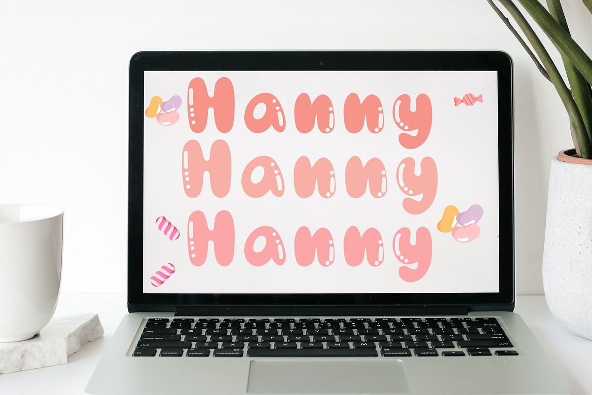 Candy sweet font, a Handwritten Font by JJuta (Photo 2 of 6)